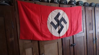 Single side "Glanzstoff" party banner