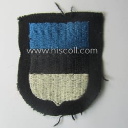 Waffen-SS 'volunteer'-arm-shield as was intended for usage by...