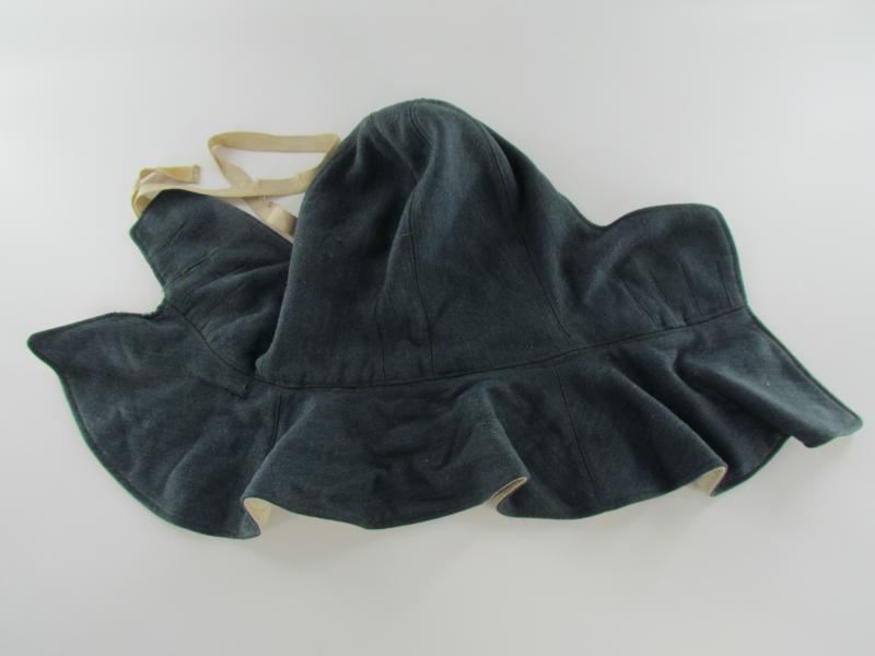 1ST Model Luftwaffe Winterhood in Blue Wool