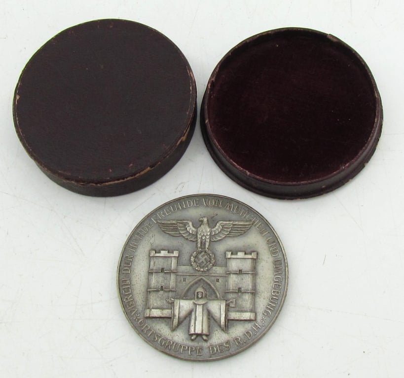 Commemorative Table Medal – Verein der Hundefreunde von München und Umgebung