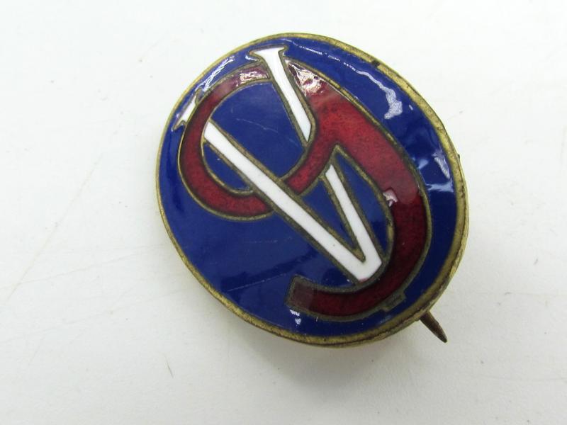 US WWII 95th Infantry Division Patch & Brooche