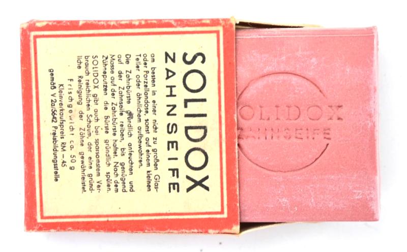 German Solidox Tooth Paste & Toothbrush