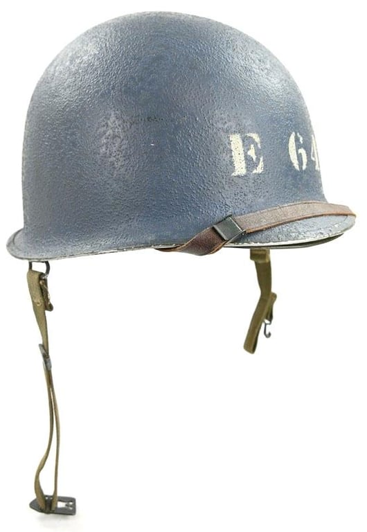 US WW2 Navy M1 Helmet MM2 'Mike A Kotz'