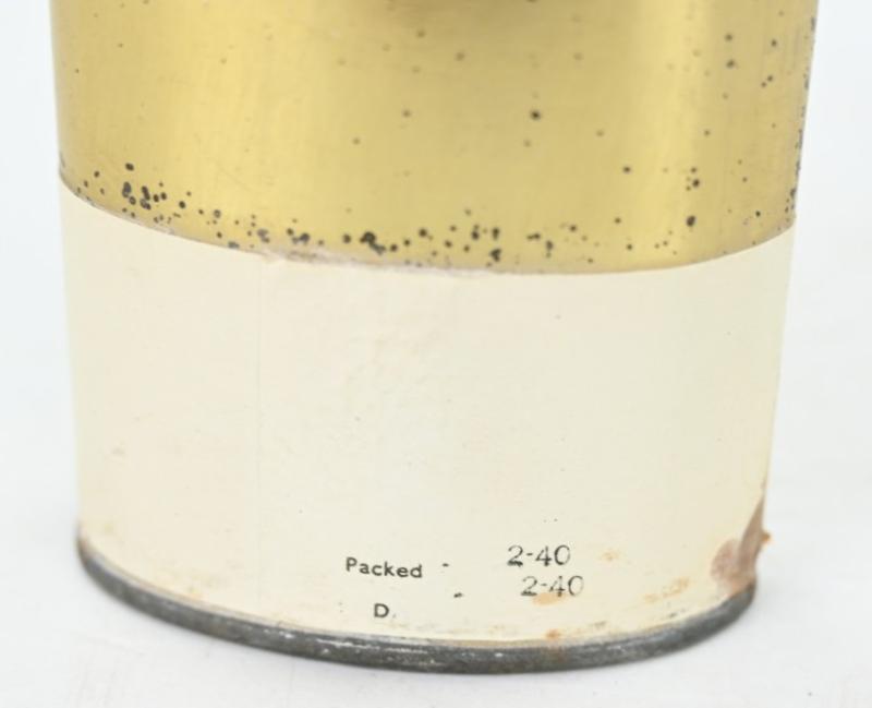 British WW2 Foot Powder Tin Can