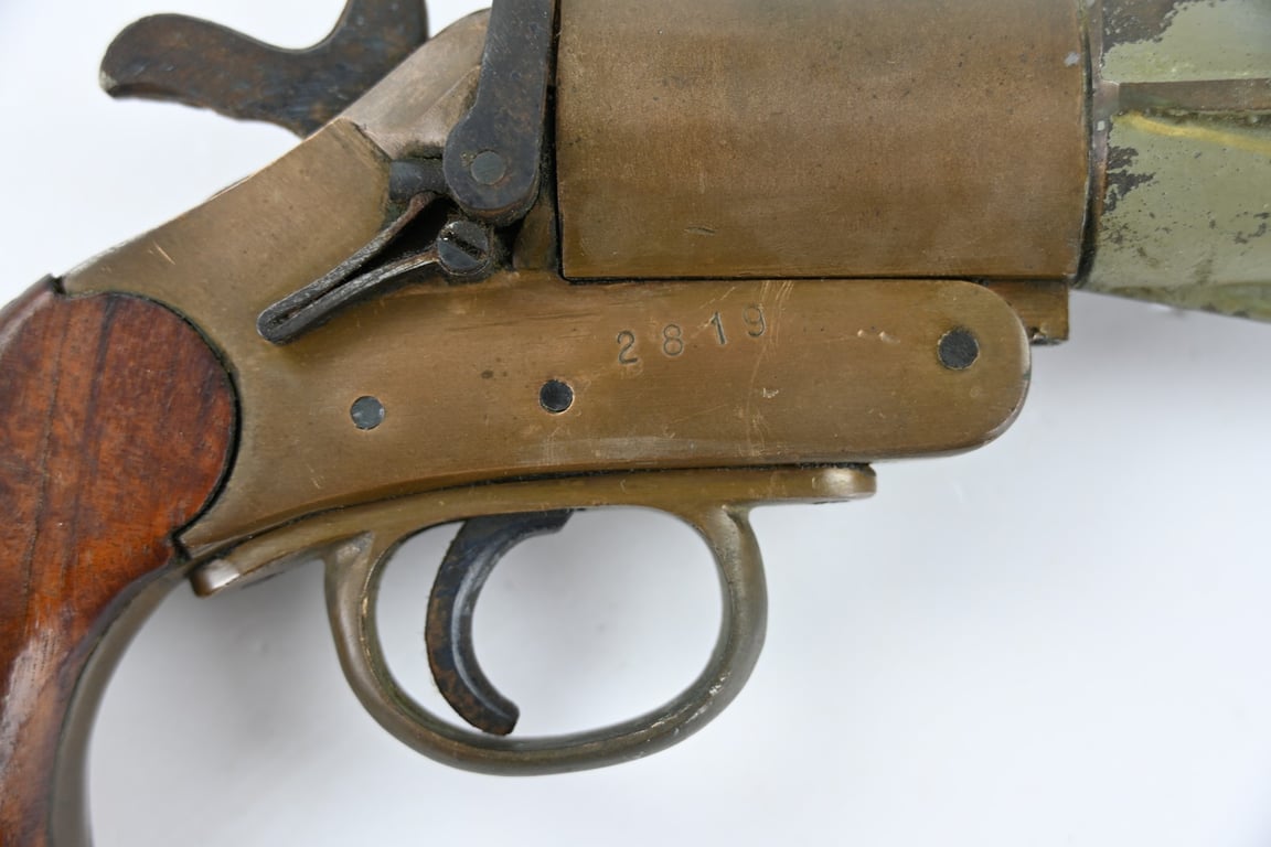 British WW2 Schermuly Line Throwing Pistol