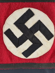 GERMAN WWII THIRD REICH ORIGINAL ALLGEMEINE SS ARMBAND...