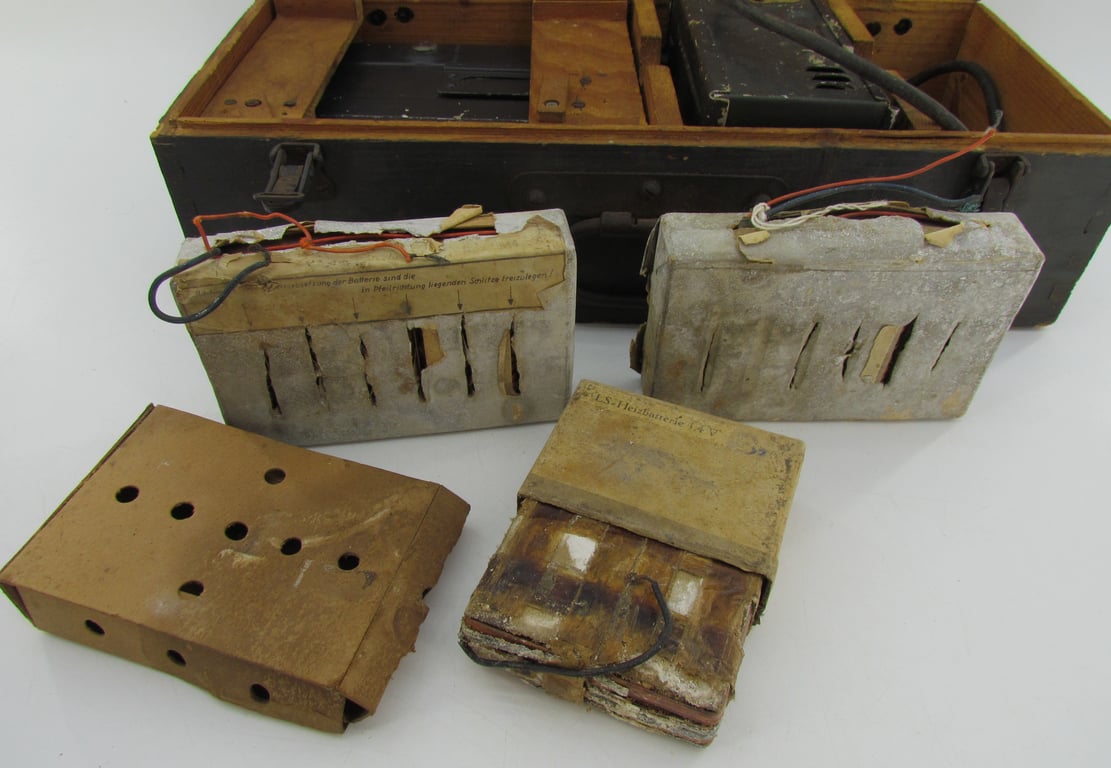 Wehrmacht Dorette Radio Set with Original Transport Box