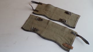 Wehrmacht / SS pair of Gamashen (gaiters)