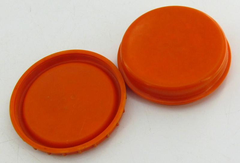 Wehrmacht Bakelite Butterdish in "Field Made" Splittertarn pouch