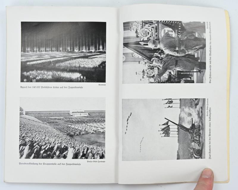 German WH Booklet 'Speech Adolf Hitler' 1936