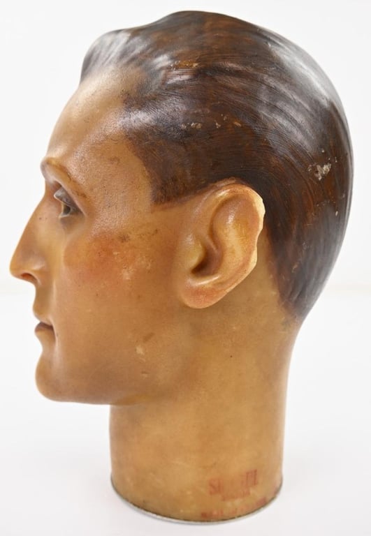 Mannequin Wax Head Siegel Paris
