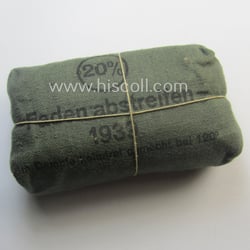WH (Heeres, Luftwaffe etc.) greenish-coloured- and/or linnen-based bandage-package...