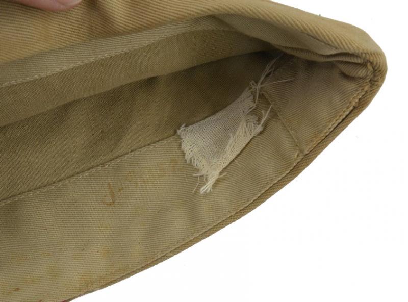 US WW2 Summer Garrison Cap Artillery