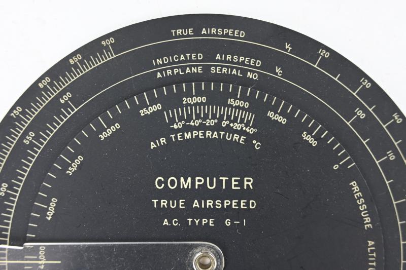 USAAF WW2 Airspeed Computer AC Type G-1