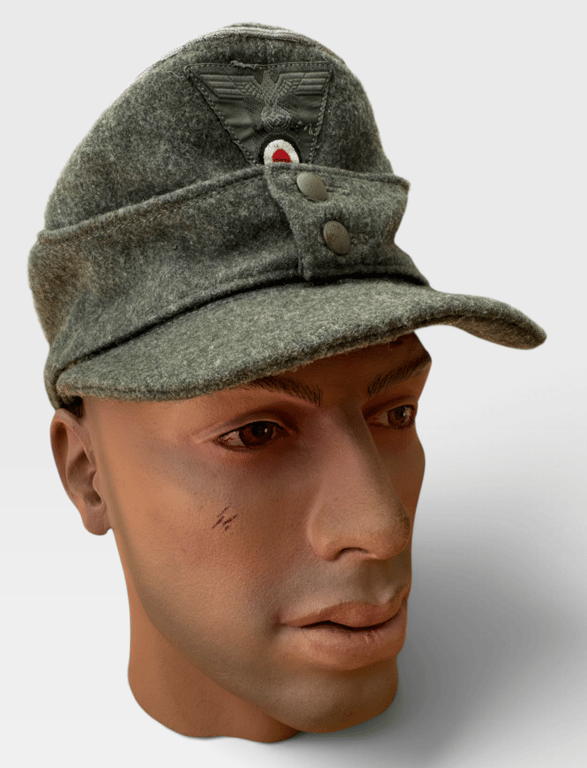 Wehrmacht Heer Officer’s M43 Field Cap by Peter Küpper – 1943 (Size 60)