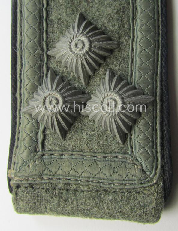 Single, WH (Heeres) NCO-type shoulderstrap: 'Stabsfeldwebel o. Spiess einer Pionier-Abts.'