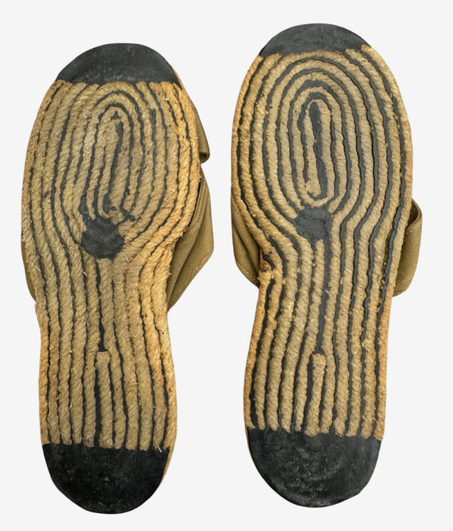 US WWII Army Barracks / Shower Slippers – Theater Made