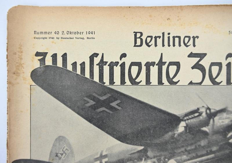 German Berliner Illustrierte Zeitung Newspaper October 1941