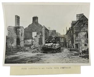 US WW2 Press Photo 'Normandy Campaign'