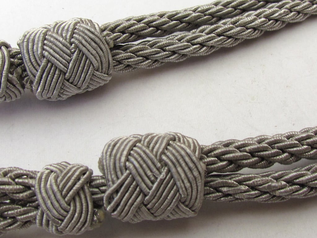 Wehrmacht Heer / Luftwaffe Officer’s Visor Cap Cord