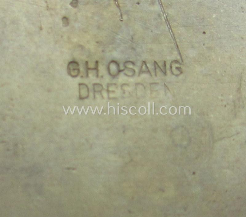 Never before encountered, silver-toned and/or: 'Buntmetall'-based: 'Auszeichnung des Deutscher Schützenverbandes o. DSV' (being a luxurious example as was produced by the: 'G.H. Osang'-company)