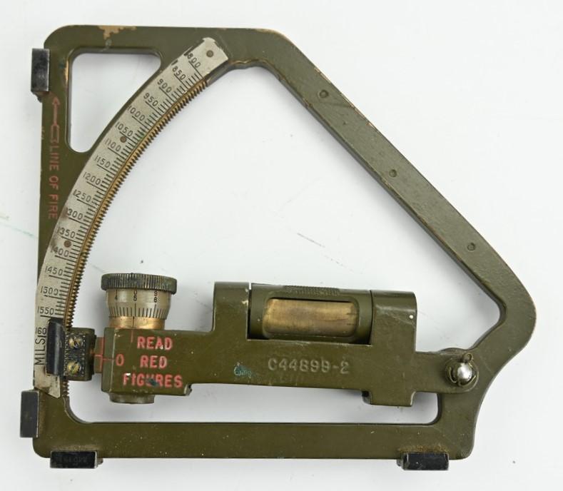 US WW2 M1 Gunners Quadrant in Carrying Case