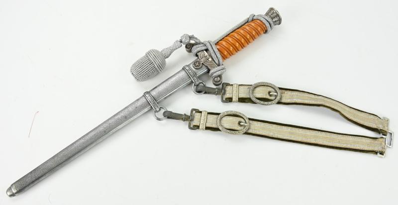 German WH Officer's Dagger with Hanger 'Carl Eickhorn'