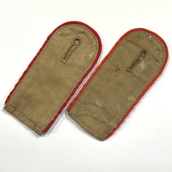LW Tropical EM Shoulder Boards – Flak Artillery
