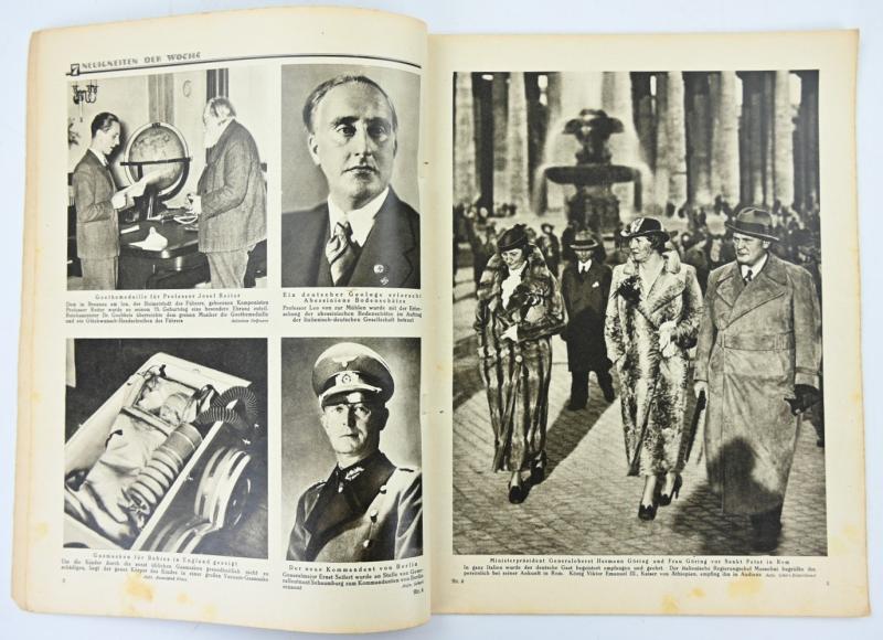 German Third Reich Magazine 'Die Woche' 1937