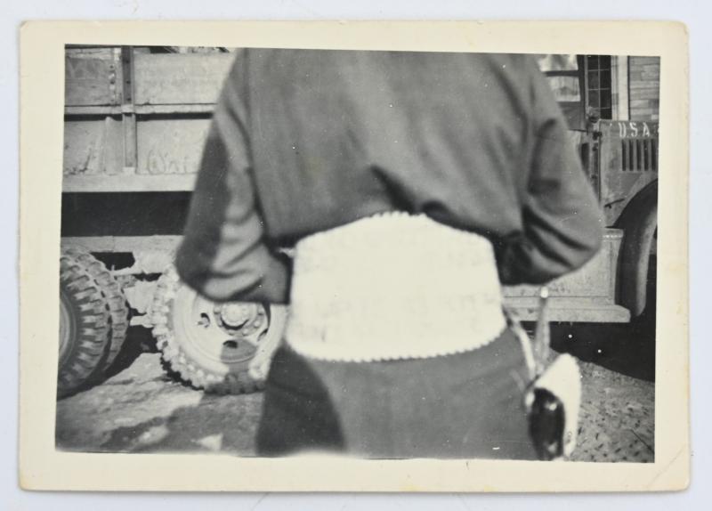 US WW2 Named Motorcyclist 'Souvenirs' Kidney Belt