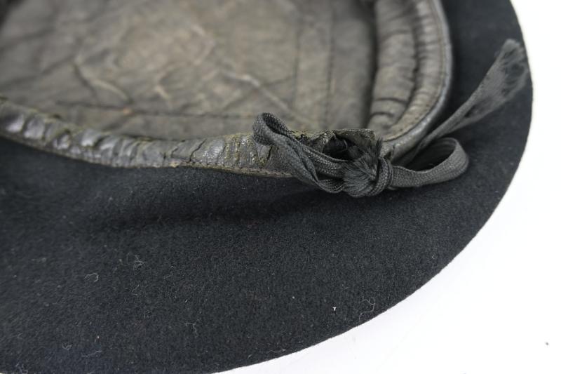 Polish WW2 Armoured Division Black Officer Beret 1942