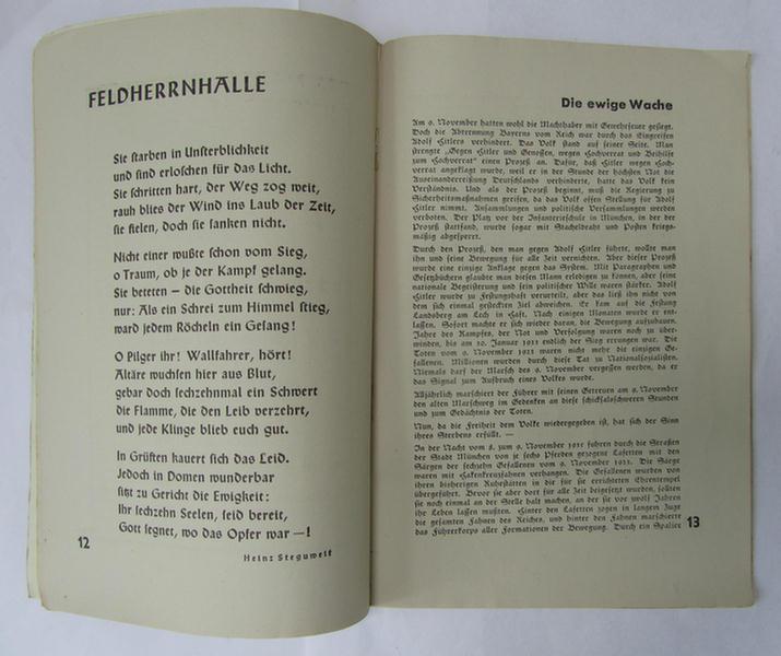 Small set comprising of two period-issues of the DJ ('Deutsches Jungvolk')-related brochure, entitled: 'Die Jungenschaft', both dated: '1938' - overall nice condition!