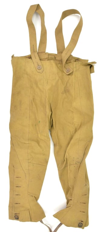 British WW2 Dispatch Riders Rubberized Over Trousers