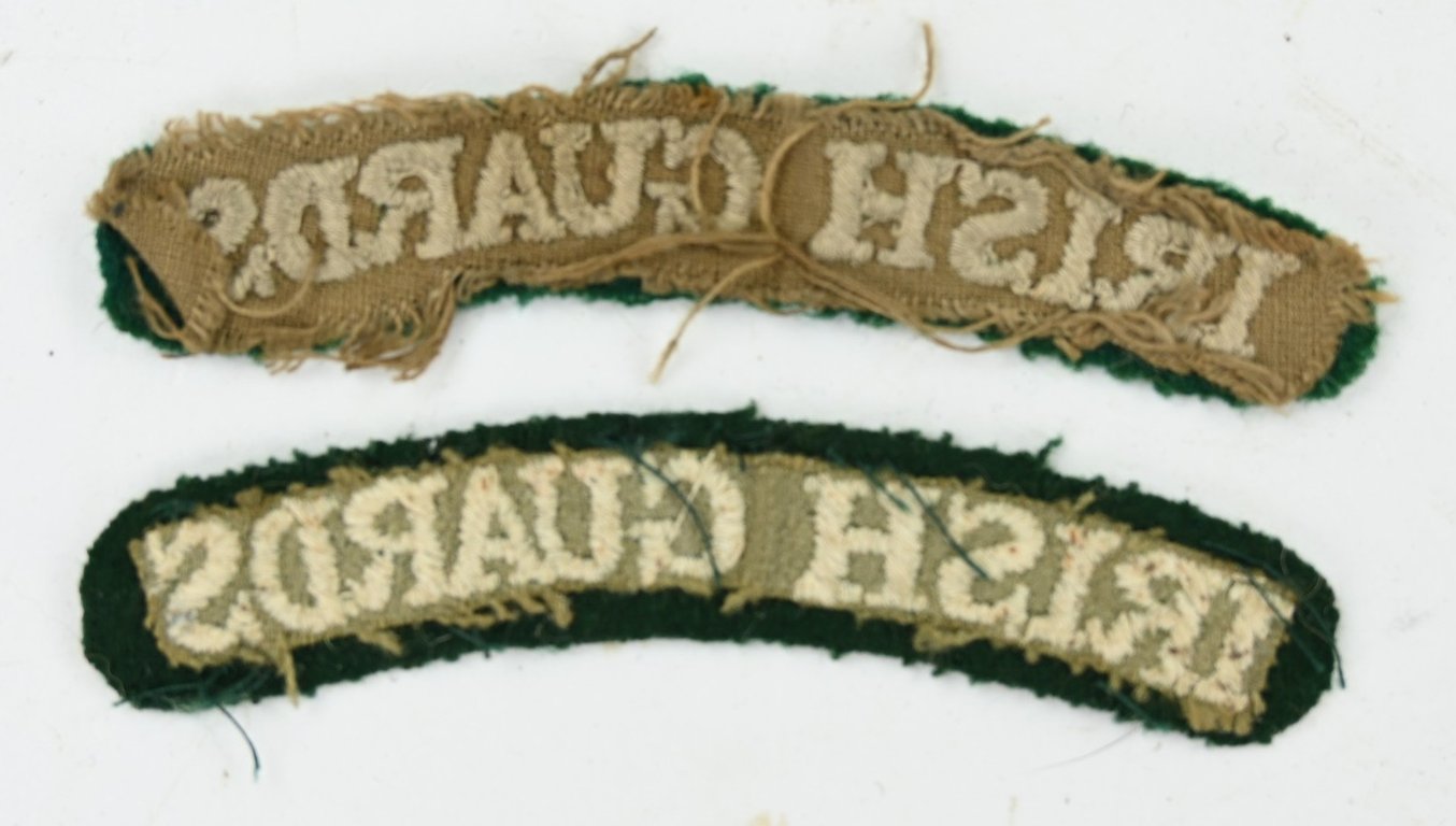 British WW2 Irish Guards Insignia Set