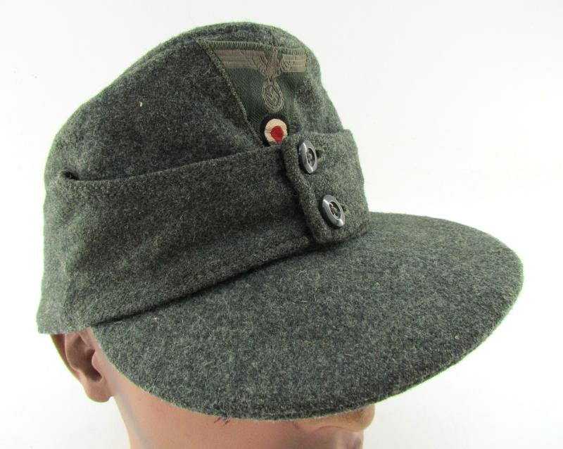 Wehrmacht M43 field cap – Heer EM/NCO – 0/0343/5104