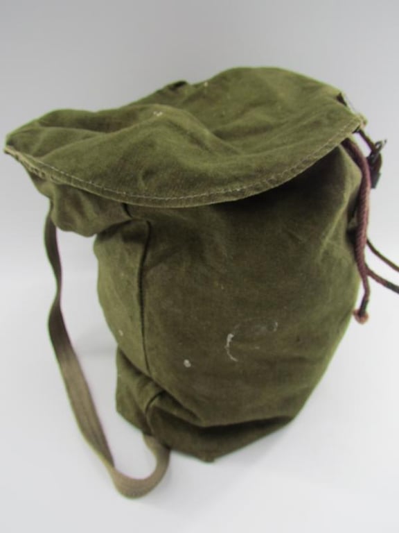 WH/SS M44 backpack with webbing carrying straps