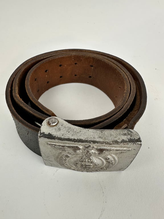 Waffen-SS Belt & Buckle  "Overhoff"