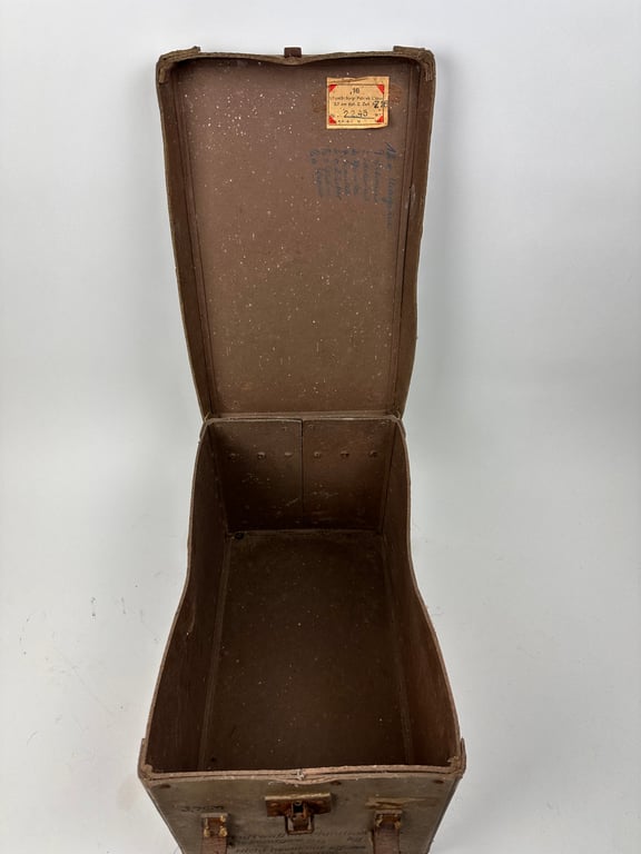 Late War Luftwaffe 3,7 cm Carton Ammunition Box