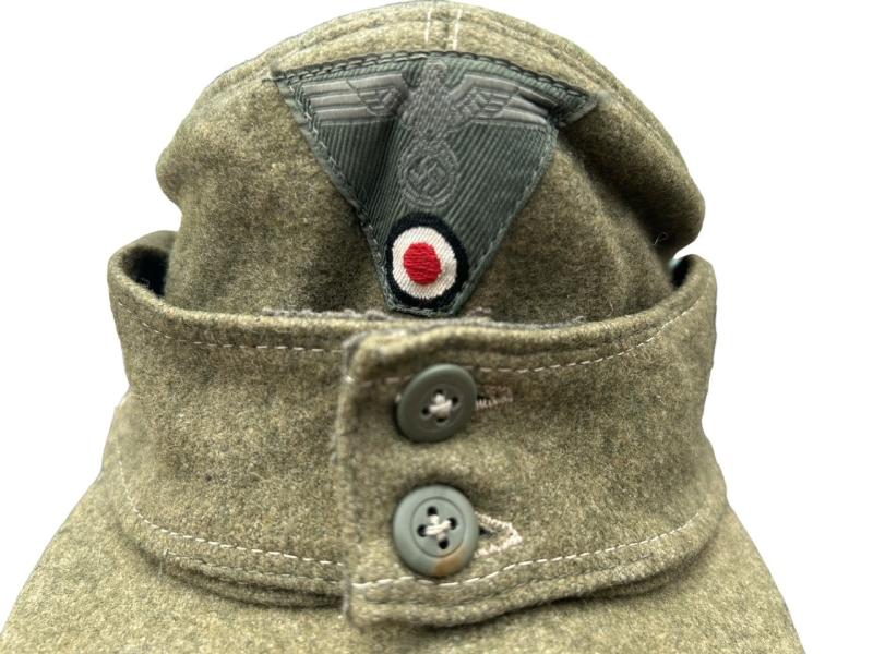 M43 Army (Heer) Field Cap ‘Einheitsfeldmütze’ with RBNr.