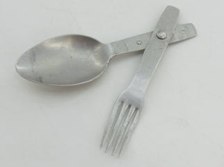Wehrmacht Aluminum Göffel -Spork (WFN 40)