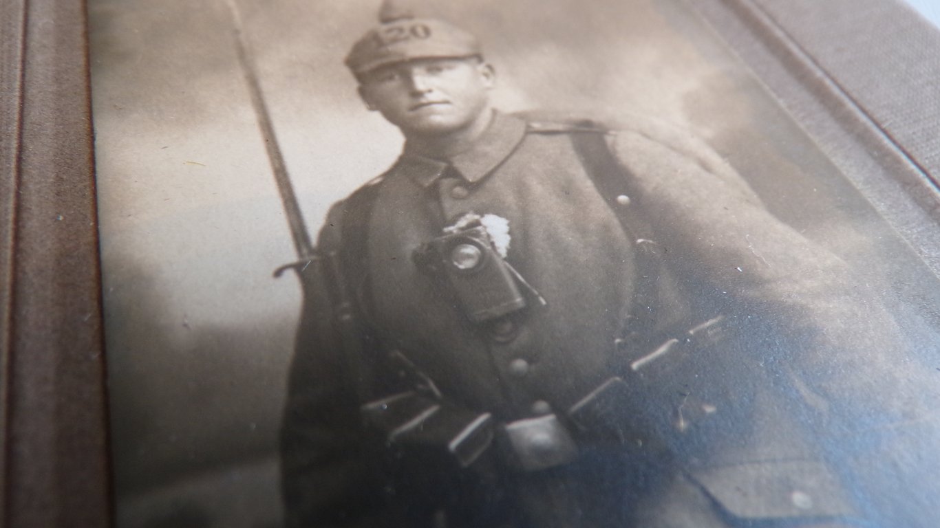 WWI Infantry Regiment 120 Portrait Photo