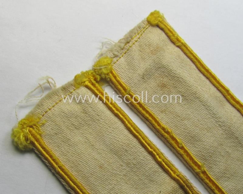 Superb, WH (LW o. Heeres) cuff-title (ie. 'Ärmelstreifen') entitled: 'Kreta' (being a wonderful- and totally non-shortened example that comes in a truly issued- ie. I deem once tunic-attached, condition)