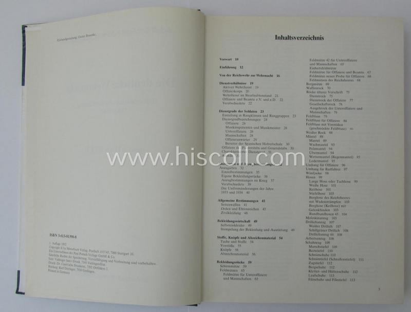Neat - and scarcely found! - out-of-print, reference-book entitled: 'Die deutsche Wehrmacht - Uniformierung und Ausrüstung 1933-1945 - Band 1: Das Heer' by Schlicht & Angolia