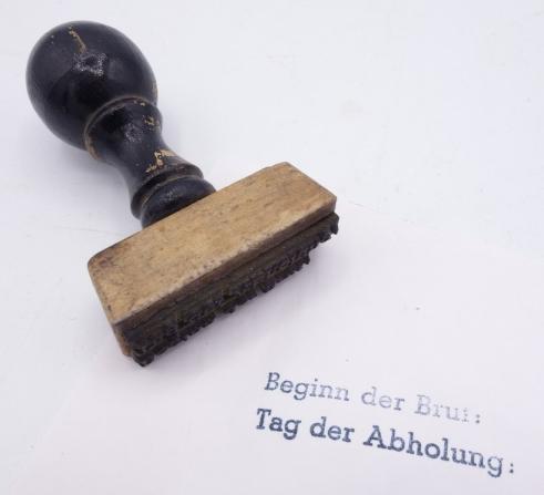 German WH Ink-Stamp
