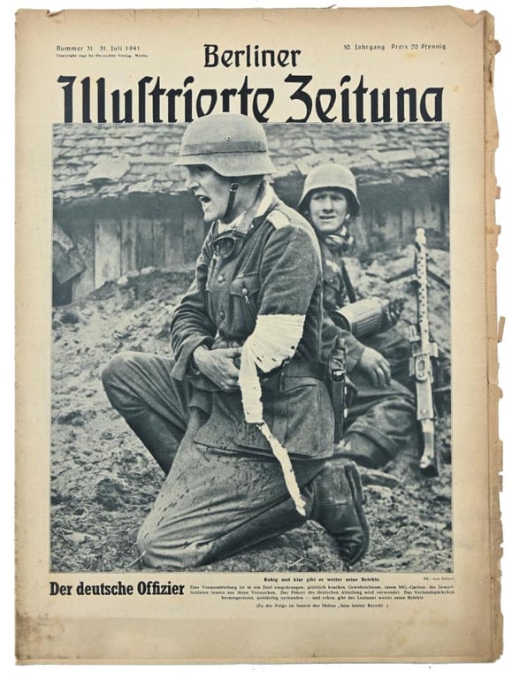 German Berliner Illustrierte Zeitung Newspaper 1941