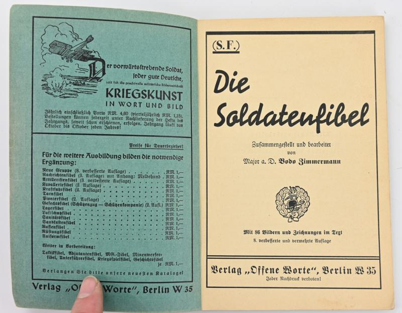 German WH Soldiers Manual 'Soldatenfibel'