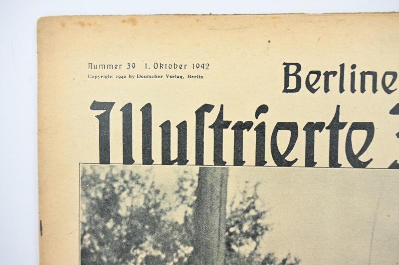 German Berliner Illustrierte Zeitung Newspaper 1942