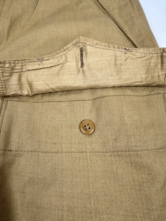 WW2 German Luftwaffe/Falshirmjager Tropical Combat Trousers 1943