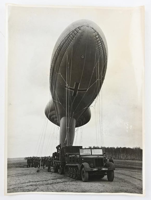 German WH Zeppelin Press Photo Set