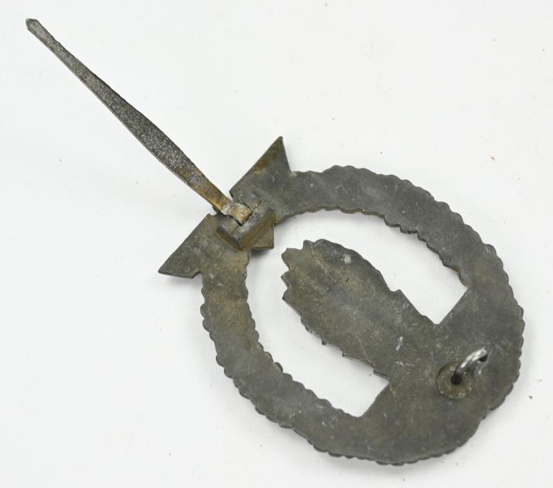 German KM Minesweeper War Badge 'R.K.'